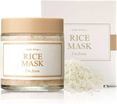 I'M FROM Rice Mask, Moisturizing, Nourishing, Korean Cosmetics, Kbeauty, Probe