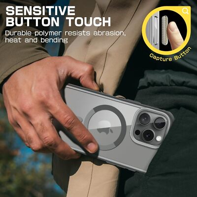 SUPCASE Magnetic Phone Case for iPhone 16Pro 6.3''+Camera Button Protection Cover