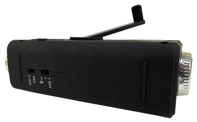 Emergency Hand Crank Radio with LED Flashlight Portable Radio Waterproof US - Image 4 of 4