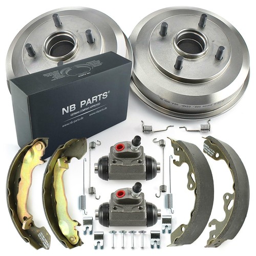 Brake set for the rear drum brake Ford Focus DAW DBW DNW DFW until year