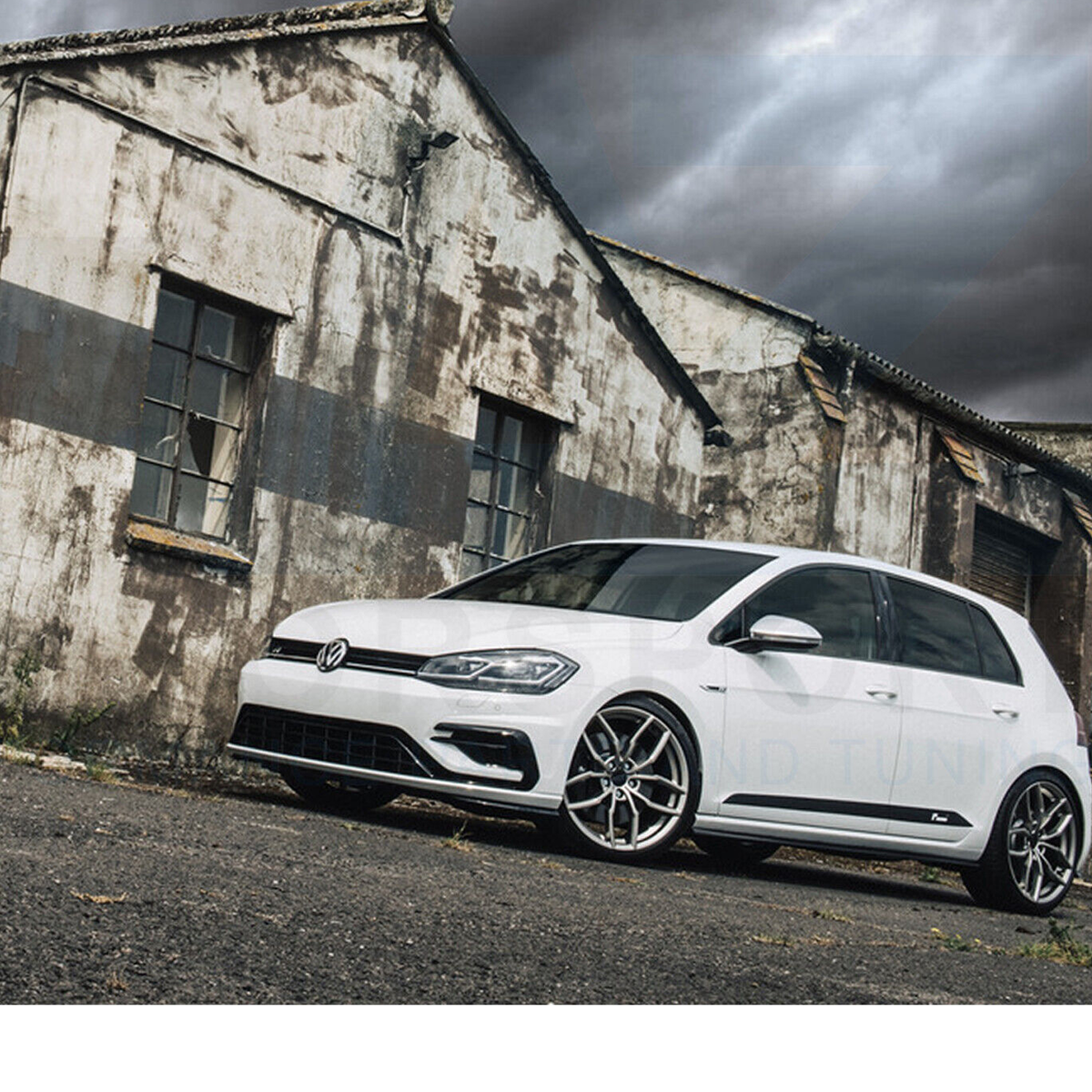 Racingline Side Stripe Vinyl Decal For VW Golf Mk7 / Mk7.5 R / GTI