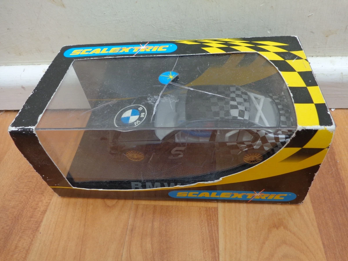 HORNBY SCALEXTRIC BMW 320i INDEX BLACK 5 SLOT CAR C2267 BOXED