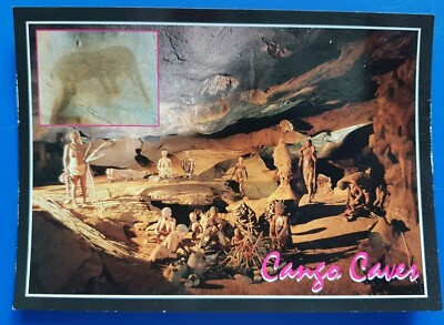 Postkarte AK  Cango-Höhle in der Nähe von Oudtshoorn Südafrika um 1999  02