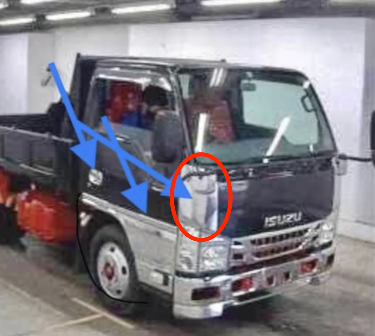 ISUZU クロームサイドパネル 1-86722141-0 ISUZU クロームサイドパネル 1-86722141-0 ISUZU Truck Spare