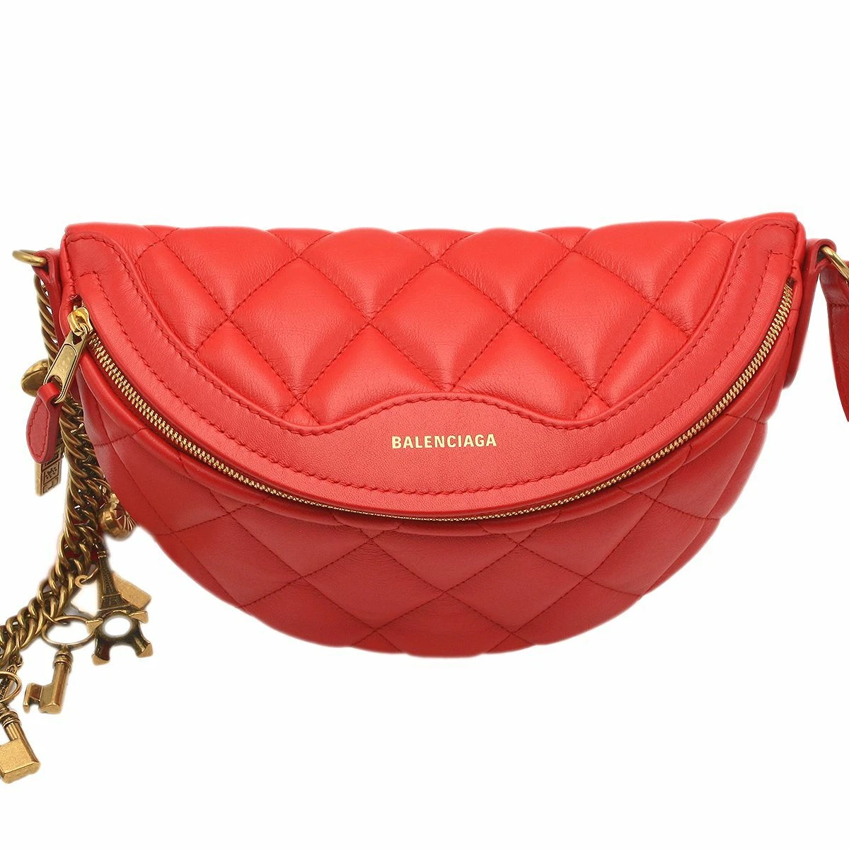 Balenciaga Souvenir Fannypack Bumbag Bag 565510 Red Women Unused R1619 | eBay