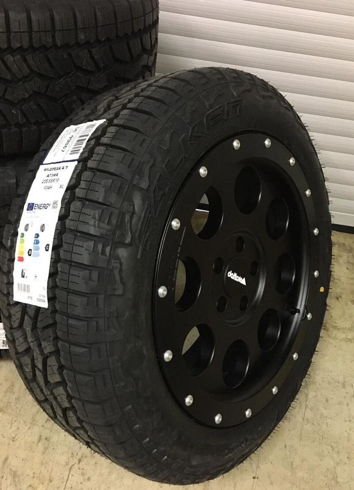 Kompletträder 18" Zoll VW T5 T6 T6.1 Delta Klassik B 235/55R18 104H Falken AT-3 - Bild 3 von 4