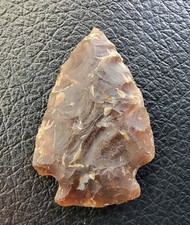 1 5/8" Knife River Flint Pelican Lake Arrowhead - Mountrail County, ND
