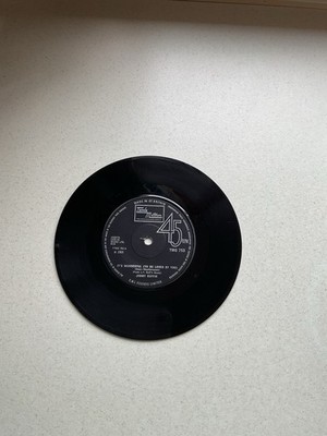 Jimmy Ruffin - It's Wonderful (To Be Loved By You). 7'' Vinyl. sehr guter Zustand