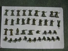 40 VINTAGE MARX/PAYTON TRAINING CENTER FIGURES/SOLDIERS---$9.45 SHIPPING