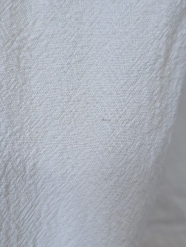 Pomander Place Tuckernuck White Fallon Babydoll Shirt Dress sz M Linen Old Money - 第 5/12 張圖片