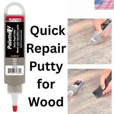 ROBERTS 3 oz. Gray Wood, Laminate and Vinyl Putty