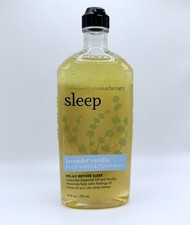 New Bath  Body Works Aromatherapy Sleep Lavender Vanilla Body Wash  Foam 10 OZ