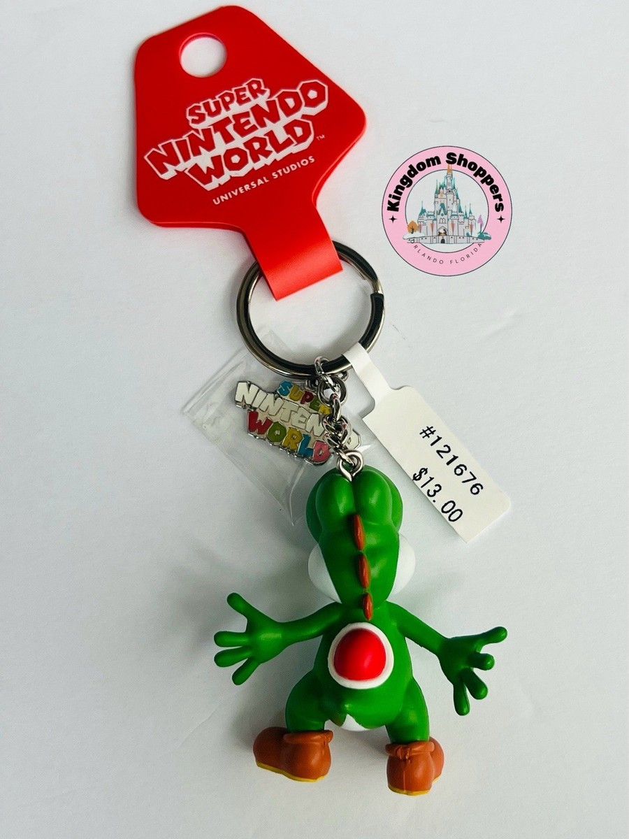 Universal Epic Universe Super Nintendo World Yoshi Figure Keychain