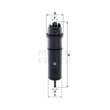 MANN WK5017 Fuel Filter Fits BMW 6 Series 630d Mild-Hybrid xDrive 640d xDrive