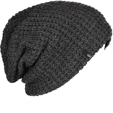 Mens Slouchy Long Beanie Knit Cap for Summer Winter, Oversize