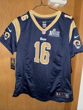 Nike LOS ANGELES Rams #16 Jared Goff Super Bowl LIII Womens XXL Jersey(B88)