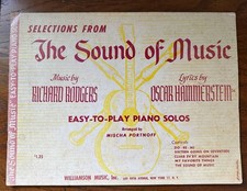 Vintage Music Songbook: The Sound Of Music, Easy-To-Play Piano 1959/1960 