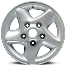 1996-2001 Dodge Ram 1500 Silver 16x7 Oem Wheel 2067