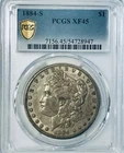 1884 S Morgan Dollar PCGS XF45