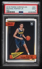 2018 Panini Chronicles Classics Red /149 Michael Porter Jr #661 PSA 9 MINT 0sf1