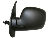 AußEnspiegel Rechts Renault Kangoo 2008-2013 Mechanisch Schwarz