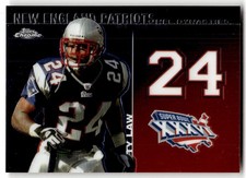 2008 Topps Chrome Ty Law Dynasties #DYNC-TL