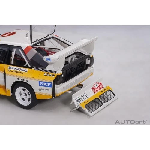 1:18 AUTOART Audi Quattro Sport S1 #6 Rally Montecarlo 1986 Mikkola AA88602 - Immagine 3 di 4