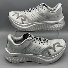 TYR Valkyrie Elite Carbon Mens 10.5 Race Running Training Shoes Gray Black NWOB