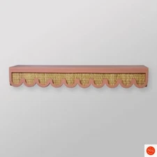 Rattan Kids' Shelf Pink - Pillowfort