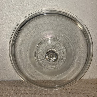 Large  Glass Replacement Lid for Cast Iron Skillets & Pyrex 11 1/2'' ID 12 1/4''