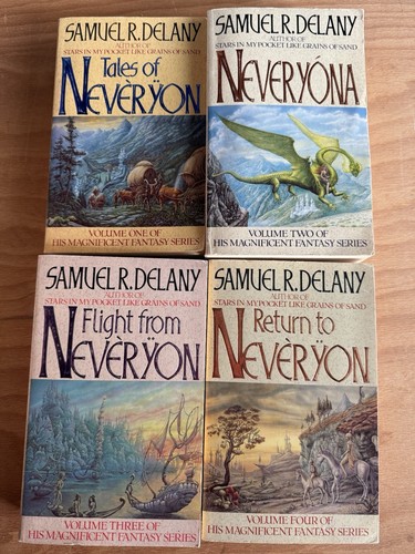 Volume 1,2,3 And 4 His Magnificent Fantasy Series by Samuel R. Delany