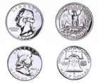 1962 GEM-PROOF FRANKLIN & WASHINGTON SILVER HALF & QUARTER DOLLAR'S GEM-PR++++