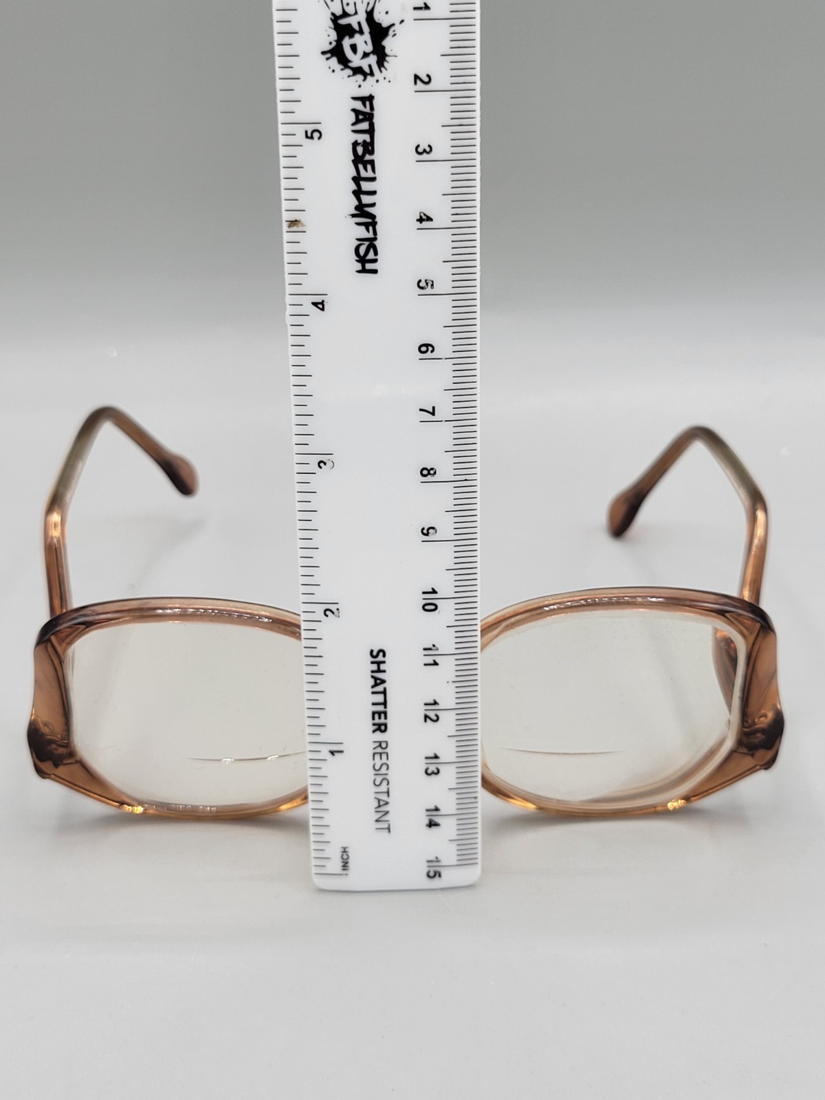 Vintage 70s 80s Oversized Wimbledon June-1 Retro Drop Arm Eyeglass Frames