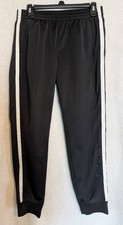 Athletic Works- Black sports pants Boys sz XXL 18