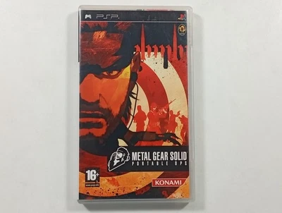 METAL GEAR SOLID PORTABLE OPS SONY PLAYSTATION PORTABLE (PSP) FR OCCASION - Photo 1/4
