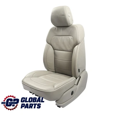 Mercedes ML W166 Siège Avant Chauffant Électrique Cuir Gris Gauche - Photo 1/4