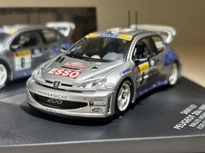 1/43 "Peugeot 206 WRC" Monte Carlo Rally 2000 Silver VITESSE SKID SKM107