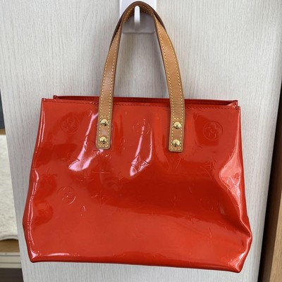 LOUIS VUITTON Vernis Mini Handtasche Reed PM Authentic