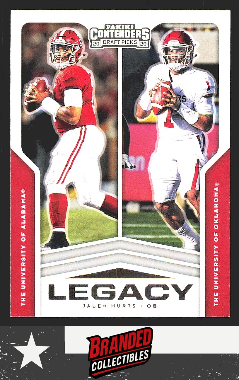 Jalen Hurts Panini Contenders Draft Picks Legacy #2 Base