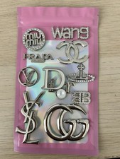 10x Silver Metal Craft Charm. Junk Cases Jewellery Making UK