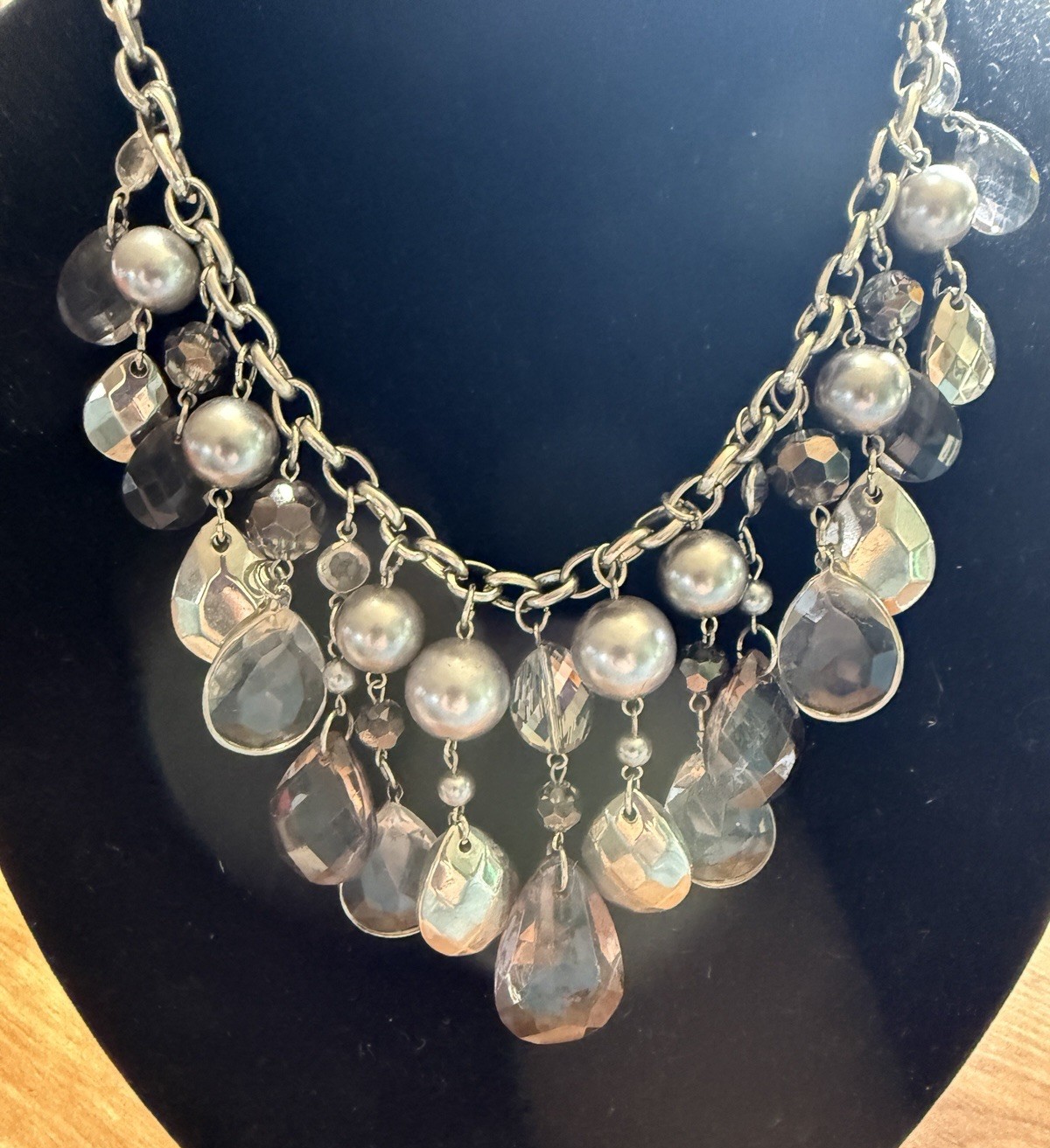 Lane Bryant Statement Dimensional Chunky Adjustab… - image 1