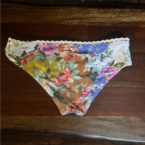 Zimmermann Pattie Spliced Bikini Bottom Swim Bathing Suit Floral NEW Girl Size 8 - Picture 2 of 5