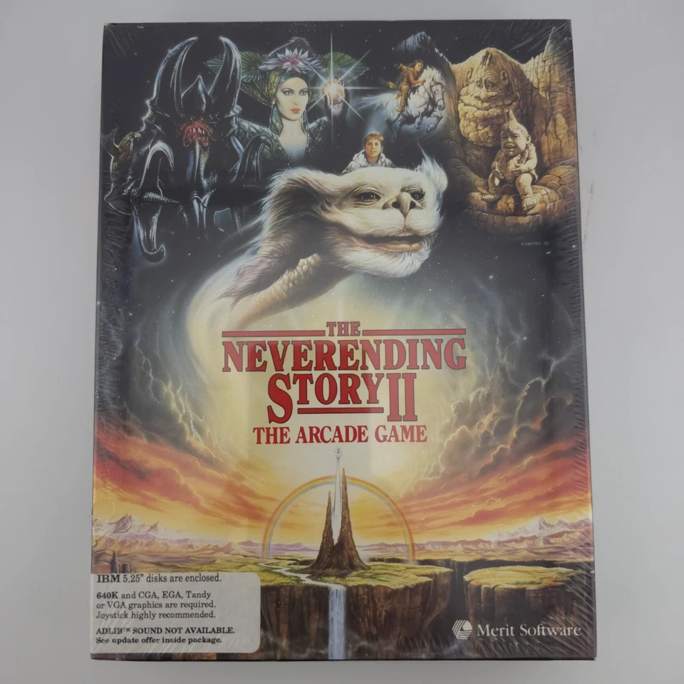 The Neverending Story II: The Arcade Game, 1991, Big Box, New & Sealed - Image 2 of 4