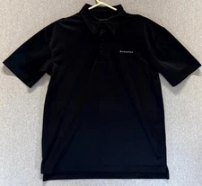 Propper I.C.E. Performance Polo Shirt Mens Medium Black Stretch Logo Mesh Detail