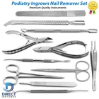 Professional Podiatry Kit Chiropody Ingrown Nail Clipper Manicure Pedicure Tools