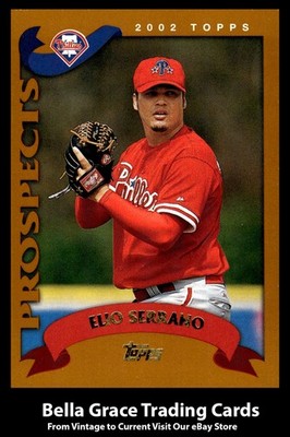 2002 Topps Traded & Rookies Elio Serrano #T136 Philadelphia Phillies Rookie MLB 