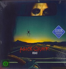 Alice Cooper Road LP NEU Blue Vinyl Marbled D...