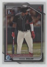 2024 Bowman Chrome Prospects Refractor /499 Yassel Soler #BCP-174 14ij