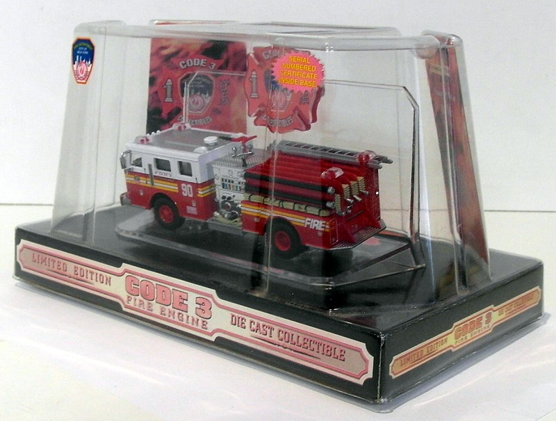 CODE3 Fire Department NY 1/64 ミニカー CODE3 Fire Department NY 1/64 ミニカー