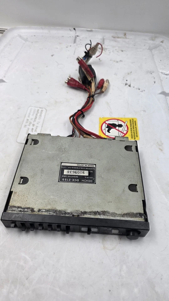 Vintage DENON DCE-2155 7 Band  Graphic Equaliser With Sub Out  As Is - Image 4 of 4